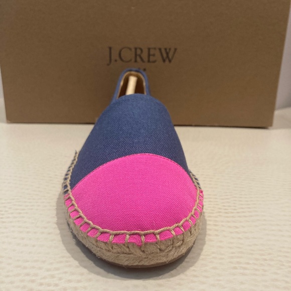 J.Crew Canvas Colorblock Cap-Toe Slip On - Picture 4 of 7